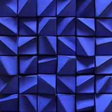 Cubic motion, blue